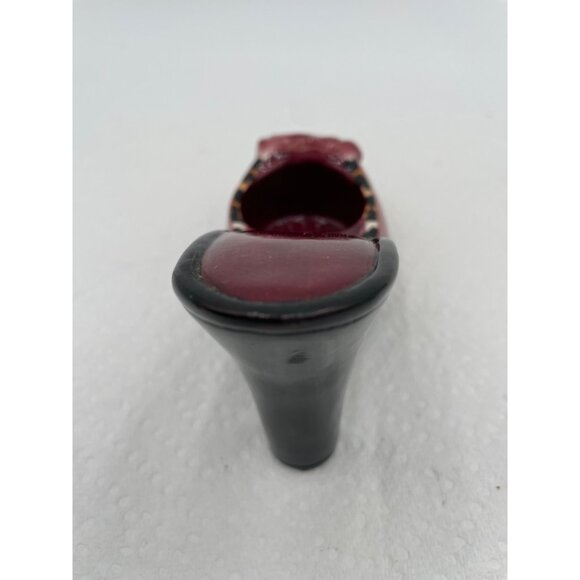 Ceramic High Heel Shoe Shaped Trinket Holder / votive By Home Interiors With Ros - Picture 4 of 7